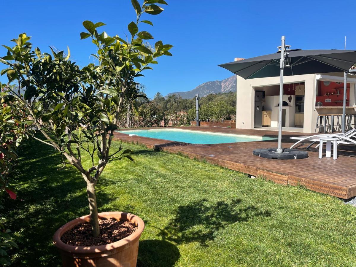 Magnifique Villa Recente Entre Mer Et Montagne Situee Entre Ajaccio Et Porticcio Cauro Εξωτερικό φωτογραφία