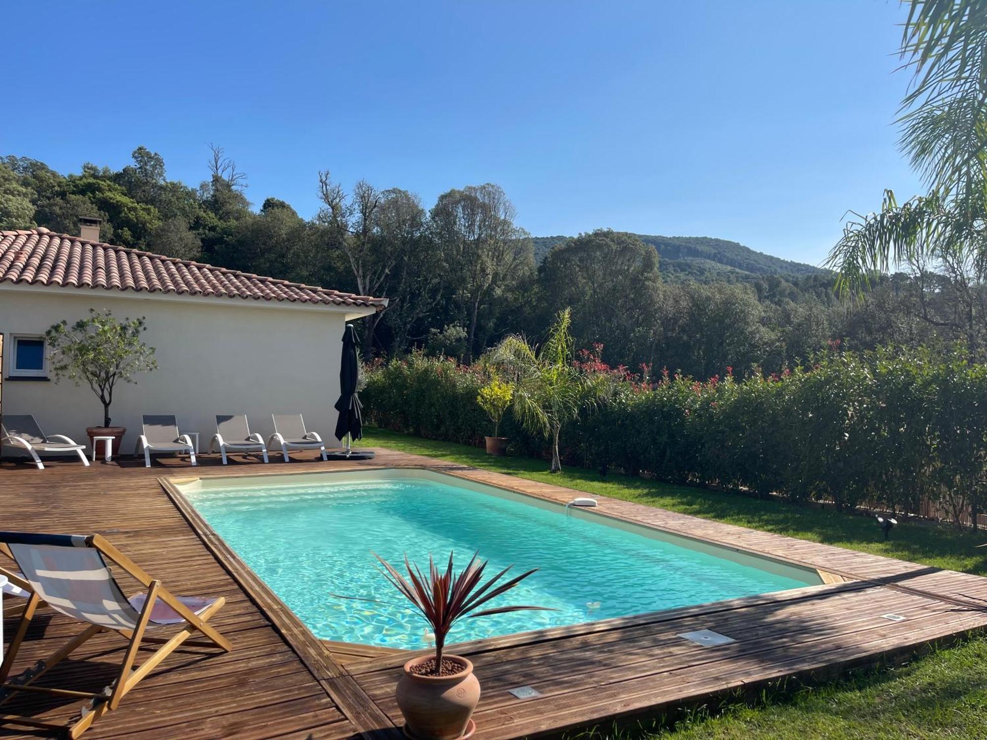 Magnifique Villa Recente Entre Mer Et Montagne Situee Entre Ajaccio Et Porticcio Cauro Εξωτερικό φωτογραφία